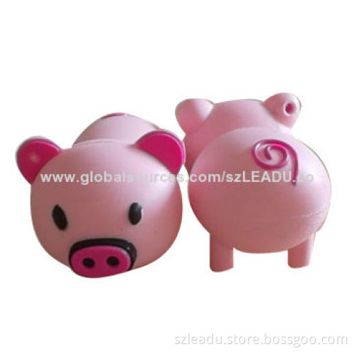 USB Flash drives, PVC, pig shape